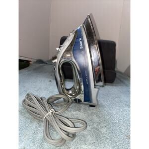 Shark Vertical Steam Anti Drip Iron G1468 Blue Gray Tested/ Works